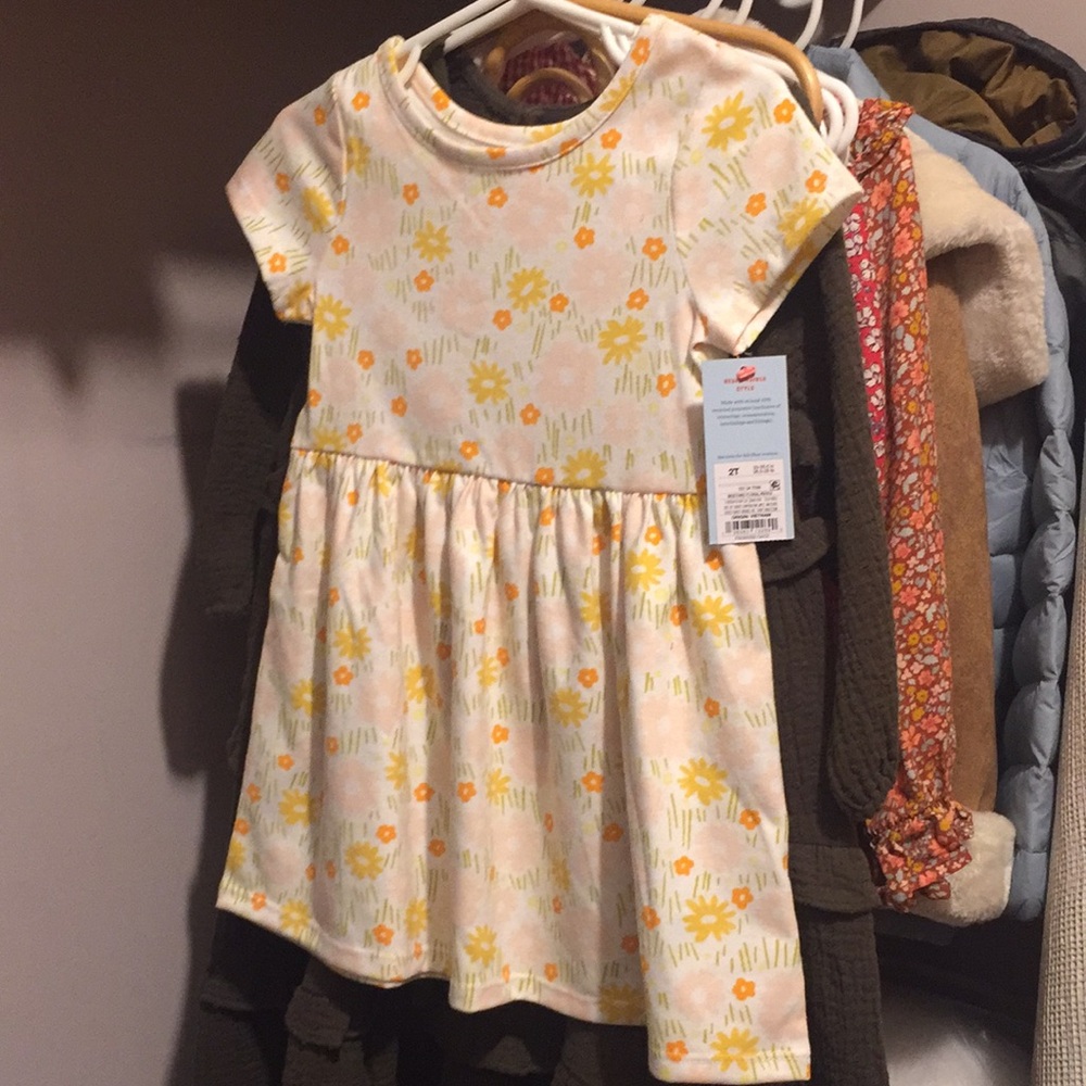 NWT Cat & Jack floral dress